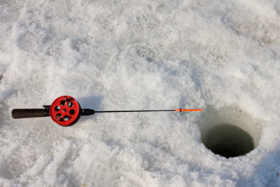 ice fishing