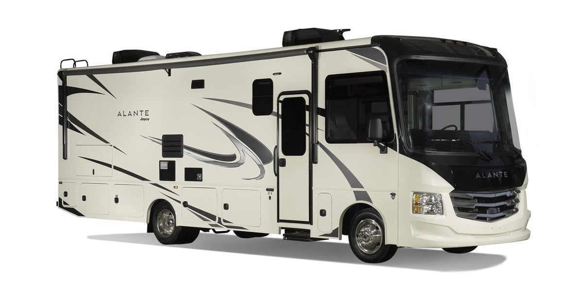 jayco alante class a motorhome exterior