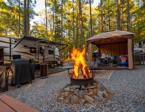 lake gaston campground