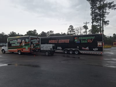 Mobile Service: Bringing Repairs to the Racetrack