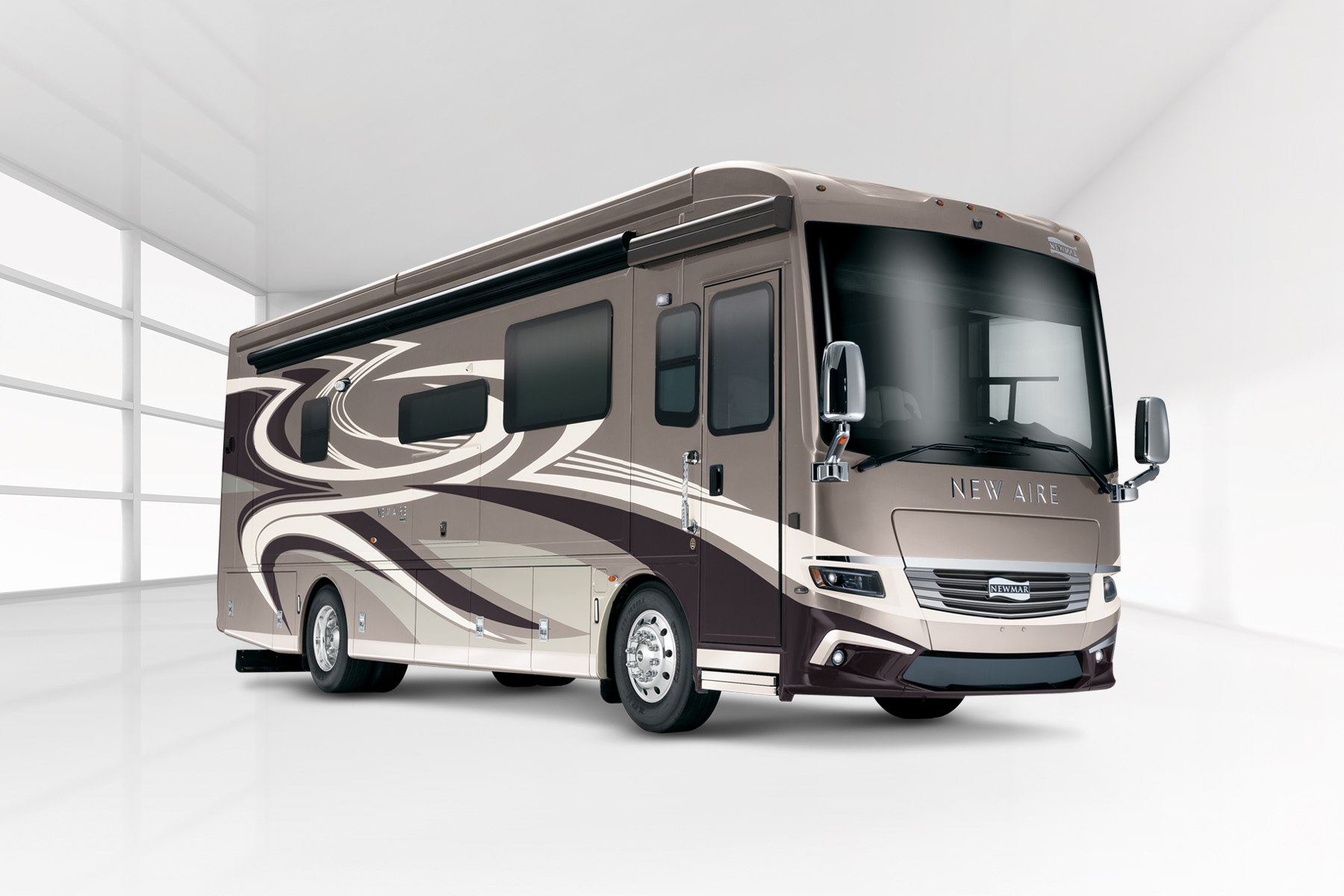 newmar new aire class a motorhome exterior