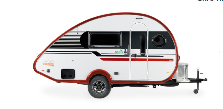 nucamp teardrop trailer exterior