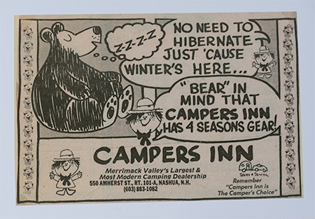 Campers Inn Mascot