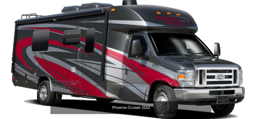 phoenix cruiser class b plus motorhome exterior