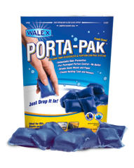 porta-pak to keep your RV toilet odorless and clean