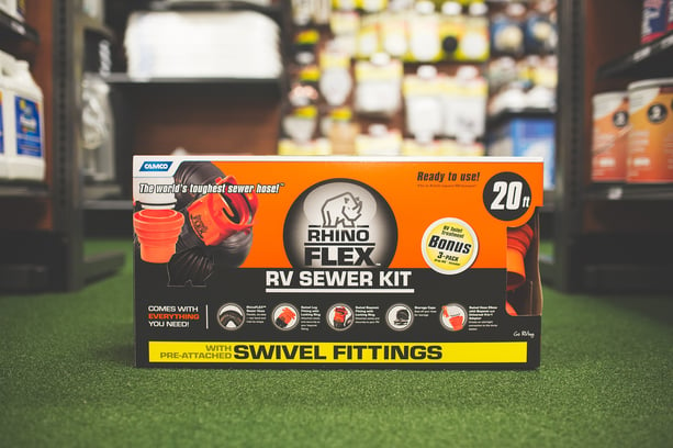 RV Rhino Flex sewer hose kit