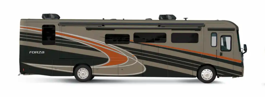 winnebago forza class a motorhome exterior