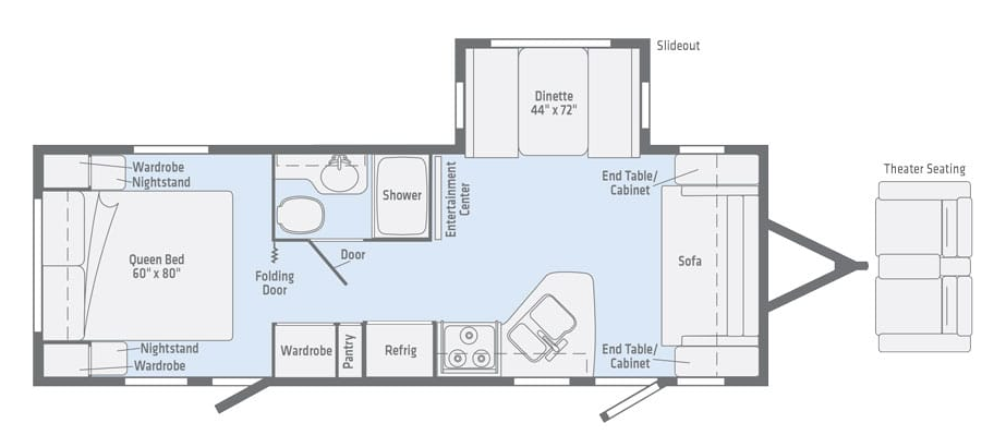 winnebago minnie 2500fl rear bedroom floorplan