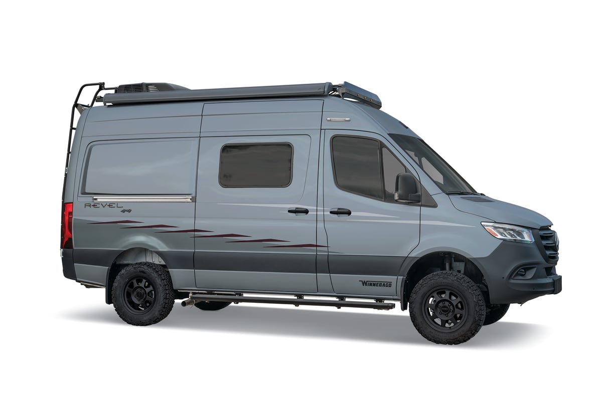 winnebago revel class b motorhome exterior