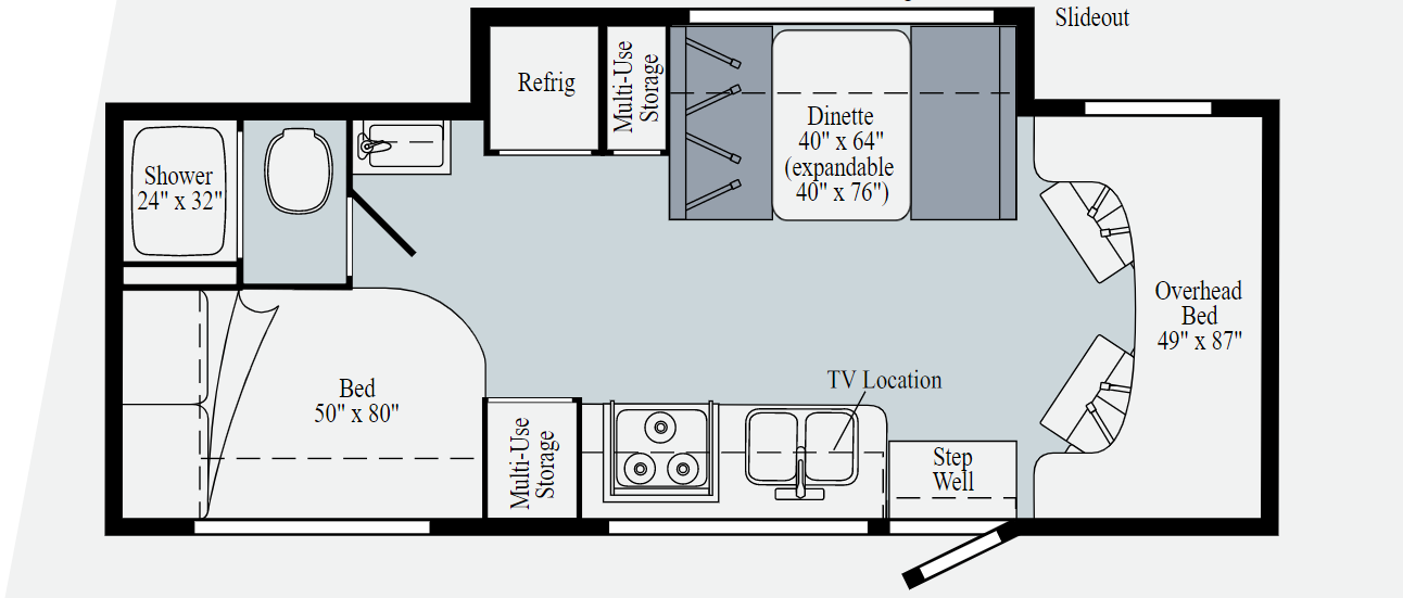 Best Class C Rvs Under 30 Feet Best Class C Rvs Under 30 Feet, Class C Rv With King Bed And Large Shower