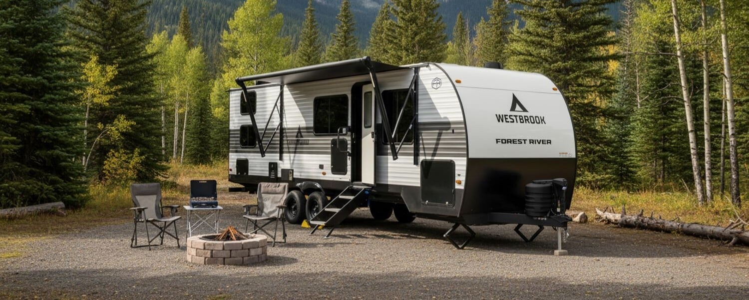 Westbrook at mountain campsite