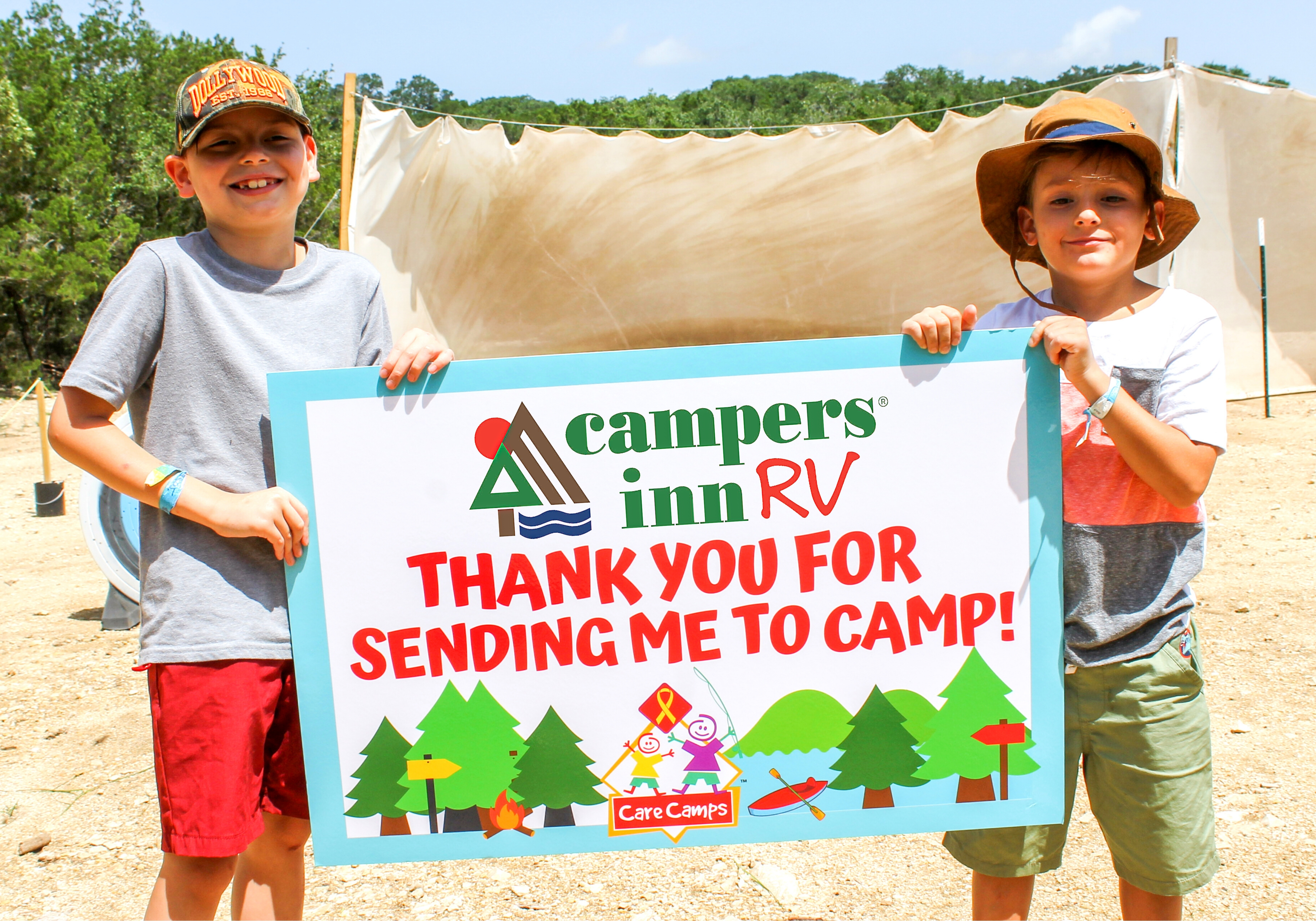 Campers Inn RV Donates over $700,000 to Care Camps